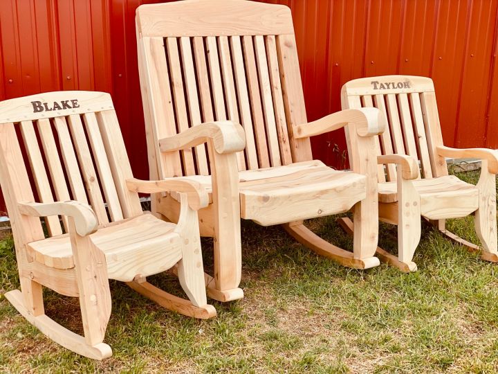 Texas Star Rocking Chairs Rockerman of Texas | Handmade Rockers | Hand-crafted Texas Furniture